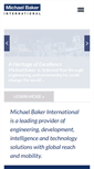 Mobile Screenshot of mbakerintl.com